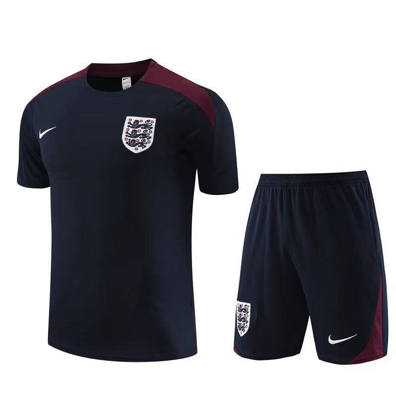 AAA Quality England 23/24 Navy Blue Training Kit Jerseys